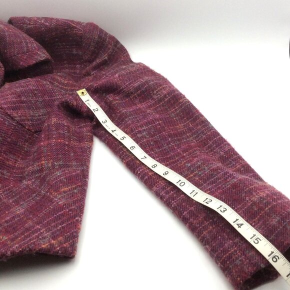 Pendleton Wool Tweed Blazer Jacket Size 10 - Picture 8 of 13